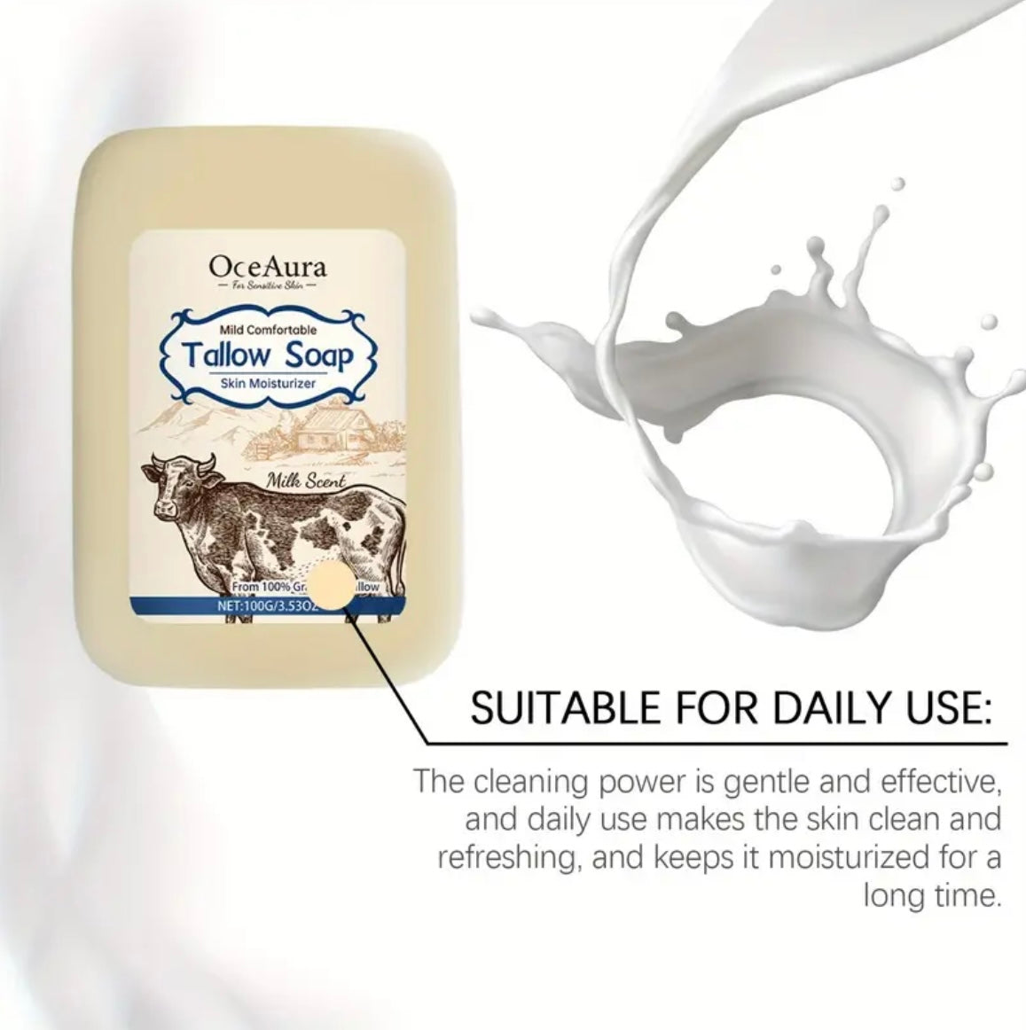 Tallow Soap Bar