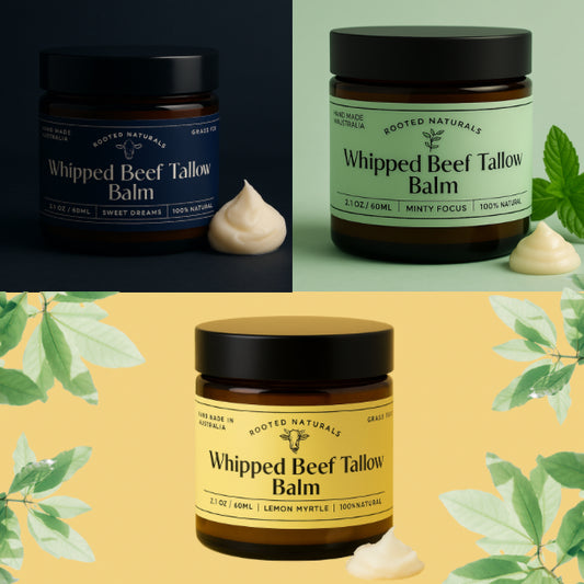 Whipped Beef Tallow Balm - Scented Bundle